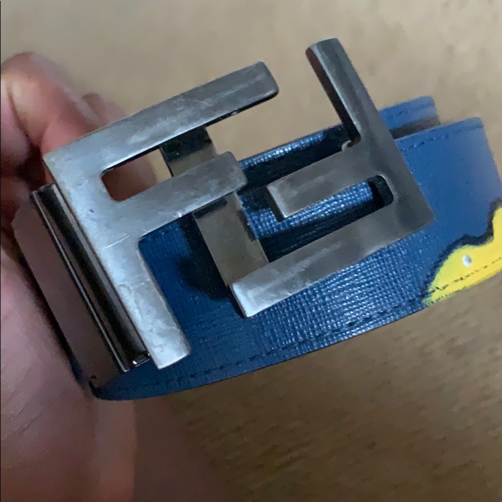 Authentic Fendi Belt Custom Painted